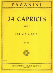 24 Caprices, Op. 1 - Viola