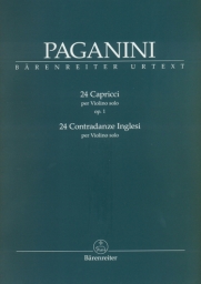 24 Caprices Op. 1 for Solo Violin
