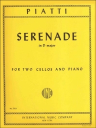 Piatti - Serenade in D major forTwo Cellos and Piano (INT) Piatti - Serenade in D major forTwo Cellos and Piano (INT)