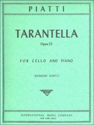 Piatti - Tarantella Op. 23 for Cello and Piano (INT)
