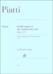 Twelve Capricci for Violoncello Solo, Op. 25