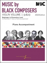 Music by Black Composers Vol 1a+b (Piano Accompaniment)