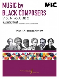 Music by Black Composers Vol 2 (Piano Accompaniment)