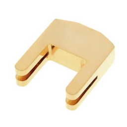 Metal Cello Practice Mute - Gold