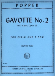 Popper - Gavotte No.2 in D Op.23