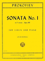 Prokofiev - Sonata for Violin & Piano in F minor, Op. 80 (INT)