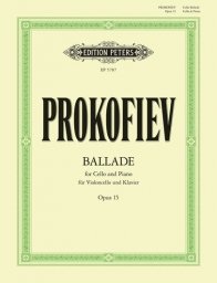 Prokofiev - Ballade Op. 15 for Cello and Piano (PET)