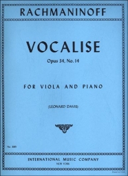 Vocalise Op.34 No.14