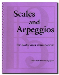 Scales And Arpeggios For RCM Viola Examinations