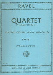 Quartet in F Major - Parts