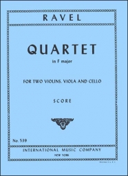 Ravel - String Quartet in F Major - Mini Score (INT)