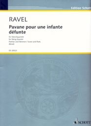 Ravel - Pavane pour une infante défunte for String Quartet