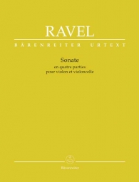 Ravel - Sonata for Violin and Cello (BAR)