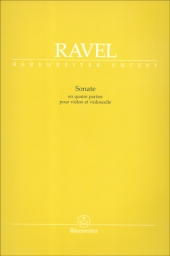 Ravel - Sonate En Quatre Parties pour Violon et Violoncelle