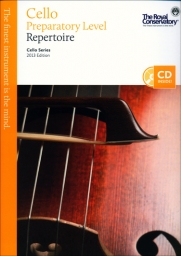 Cello Preparatory Level Repertoire (w/CD)