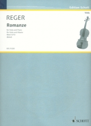 Reger - Romance for Viola and Piano (SCHOTT)