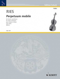 Perpetuum mobile for violin and piano op.34/5