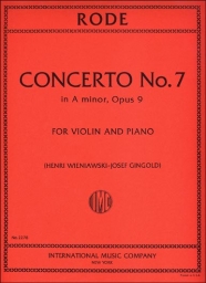 Concerto No.7 en La min. Op.9