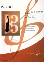 Concerto No. 8 Solo No. 1 for Viola and Piano