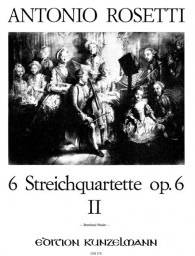 6 String Quartets, Op. 6 - Vol. 2 (Nos. 4-6)