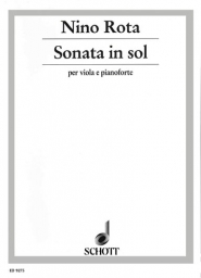 Rota - Sonata in G (1934/35) for Viola and Piano (SCHOTT)