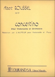 Roussel - Concertino Op. 57 for Cello and Piano (DUR)