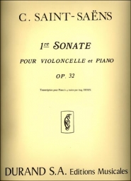 Saint-Saëns - Cello Sonata No.1 in C minor, Op. 32 (DUR)
