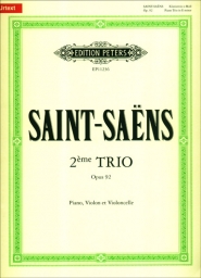 Saint-Saëns - Piano Trio No. 2 in E minor, Op. 92 (PET)