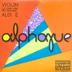 Corde Alphayue MI pour violin (Acier) - Tension moyenne - 4/4