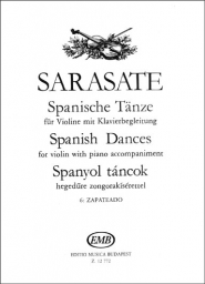 Spanish Dances - Zapateado Op.23 No.2 for Violin and Piano