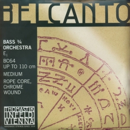 Cuerda Belcanto para contrabajo - Mi (media)