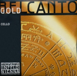Cuerda Belcanto Gold, violonchelo - Re - medium - 4/4