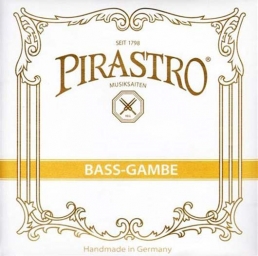 Corde Pirastro Bass (Tenor), Viole de Gambe 4/4, ré (VI) 
