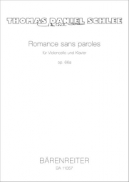 Romance sans paroles Op. 66a