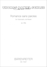 Romance sans paroles Op. 66a