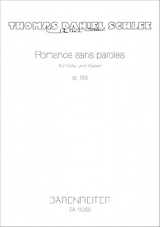 Romance sans paroles Op. 66b