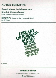 Praeludium: In Memoriam - Shostakovich/Mozart (based on K416d) Praeludium: In Memoriam - Shostakovich/Mozart (based on K416d)