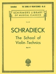 The School of Violin Technics - Book 3