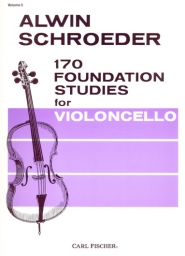 170 Foundation Studies for Violoncello, Volume 3