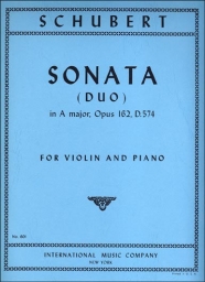 Sonata (Duo) in A Op.162 D.574