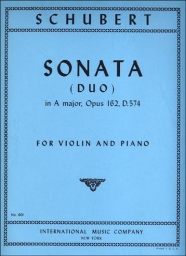 Schubert - Sonata (Duo) in A major, D.574 (INT)
