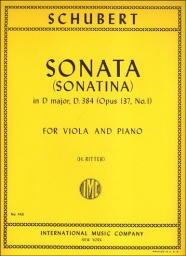 Schubert - Sonata in D major, D.384 (Op.137 No.1) Schubert - Sonata in D major, D.384 (Op.137 No.1)