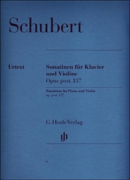 Sonatinas for Piano and Violin Opus post.137