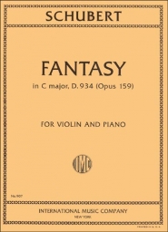 Schubert - Fantasy in C, Op. 159