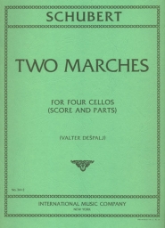 Schubert - Two Marches for Four Cellos