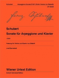 Sonata for Arpeggione & Piano, Version for Violin & Piano D 821