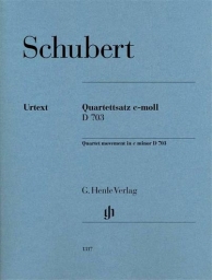 Schubert - Quartet Movement in C minor, D.703