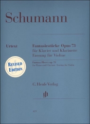 Schumann - Fantasy Pieces, Op. 73 for Violin and Piano (HEN)