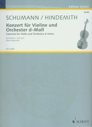 Concerto for Violin in D minor, solo part