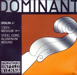 Dominant Violin Wound E String - medium - 1/4 Dominant Violin Wound E String - medium - 1/4